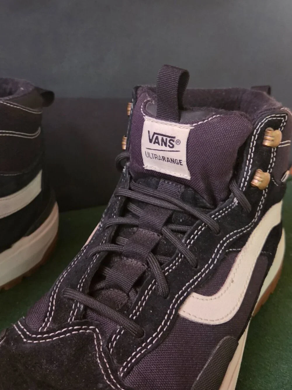 Vans Standard MTE Black White High Top Winter Boots
